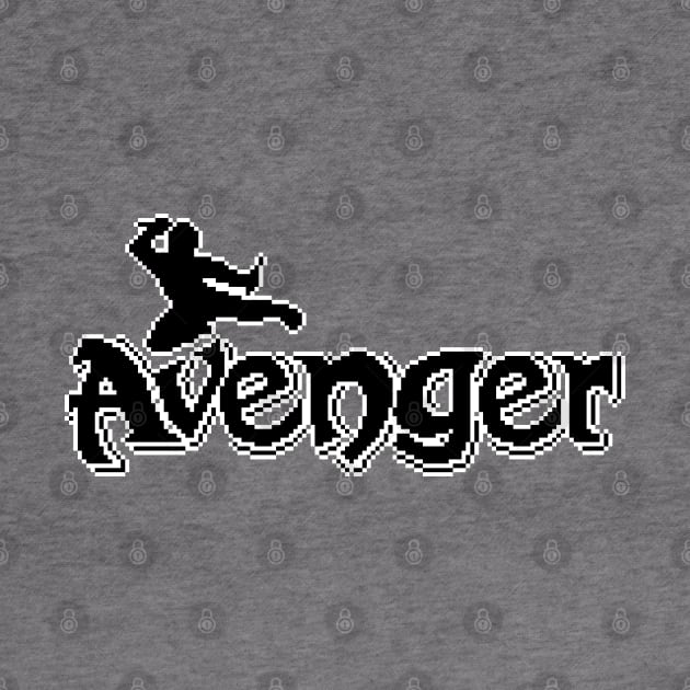 Avenger Ninja 8 Bits Art by 8 Fists of Tees